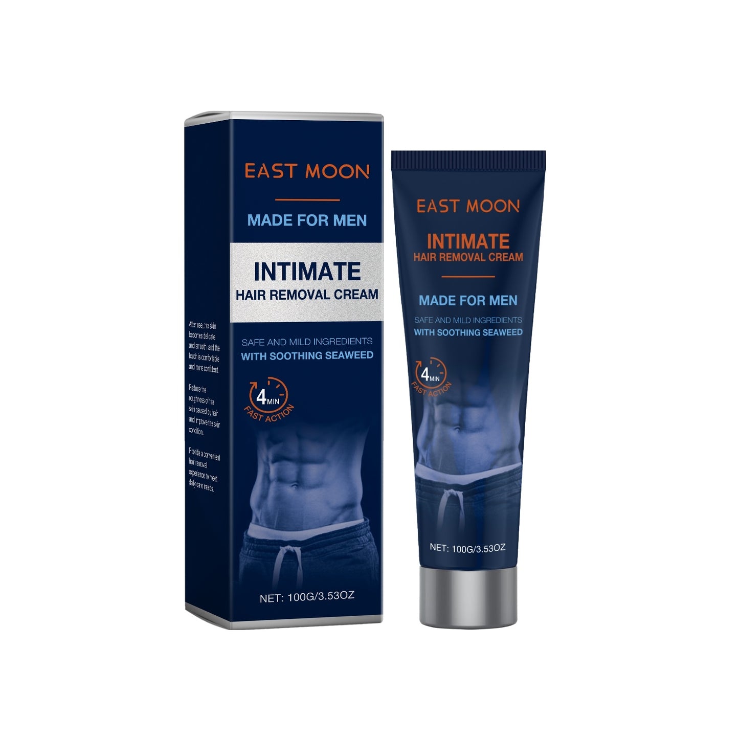East Moon™ Intimate Hair Removal Cream for Men - Smooth Results, Zero Irritation, Just Confidence
