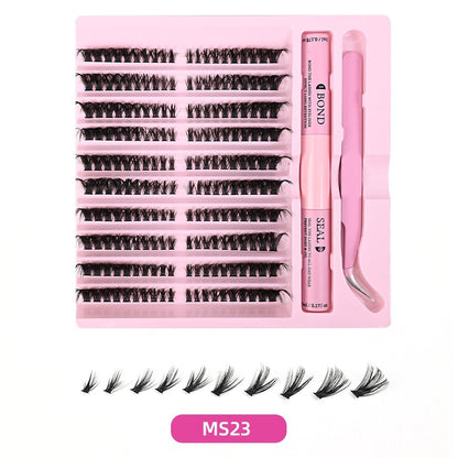 Lashéa Beauty™ DIY Eyelash Extension Kit – Salon-Quality Lashes, Zero Damage, Effortless Glam