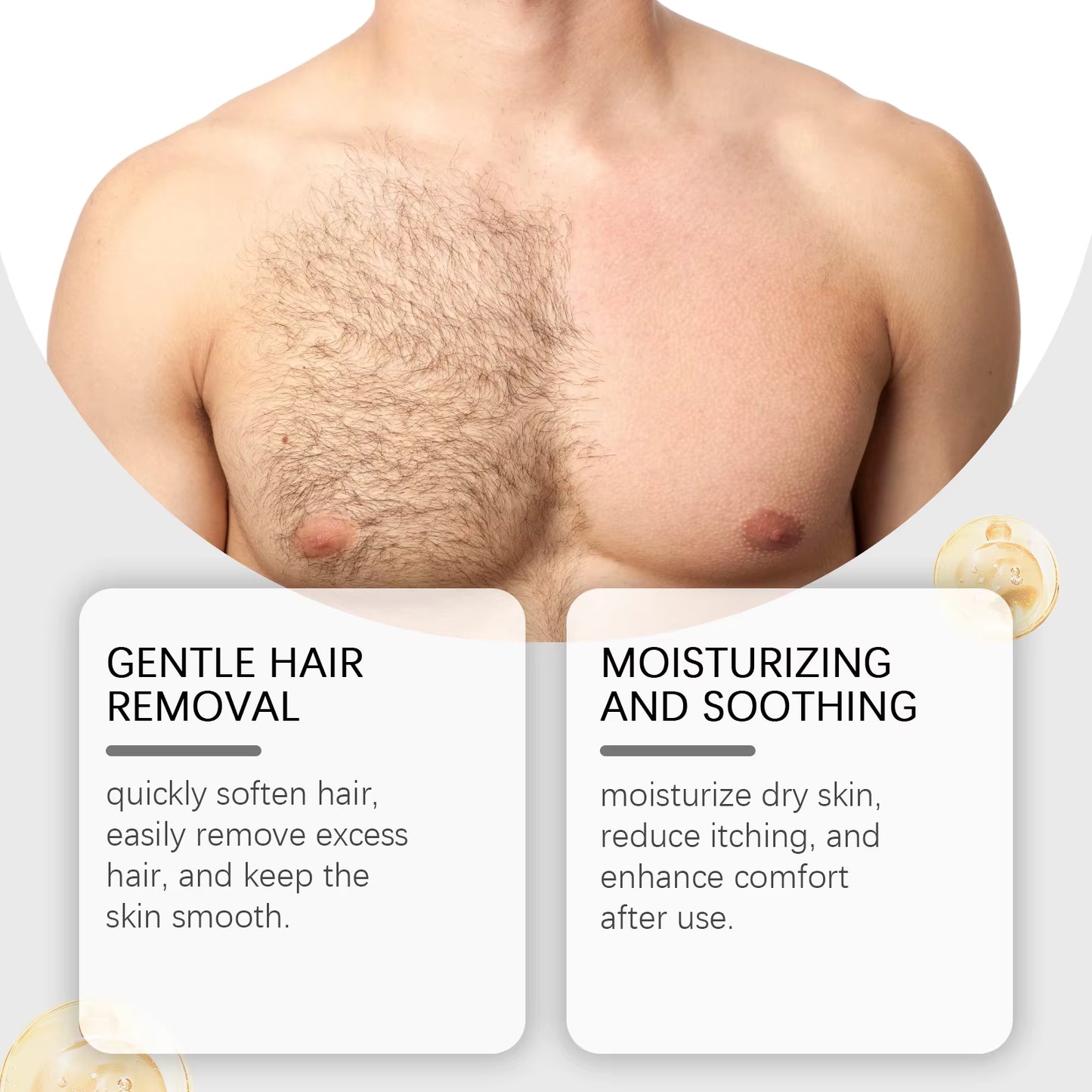 East Moon™ Intimate Hair Removal Cream for Men - Smooth Results, Zero Irritation, Just Confidence