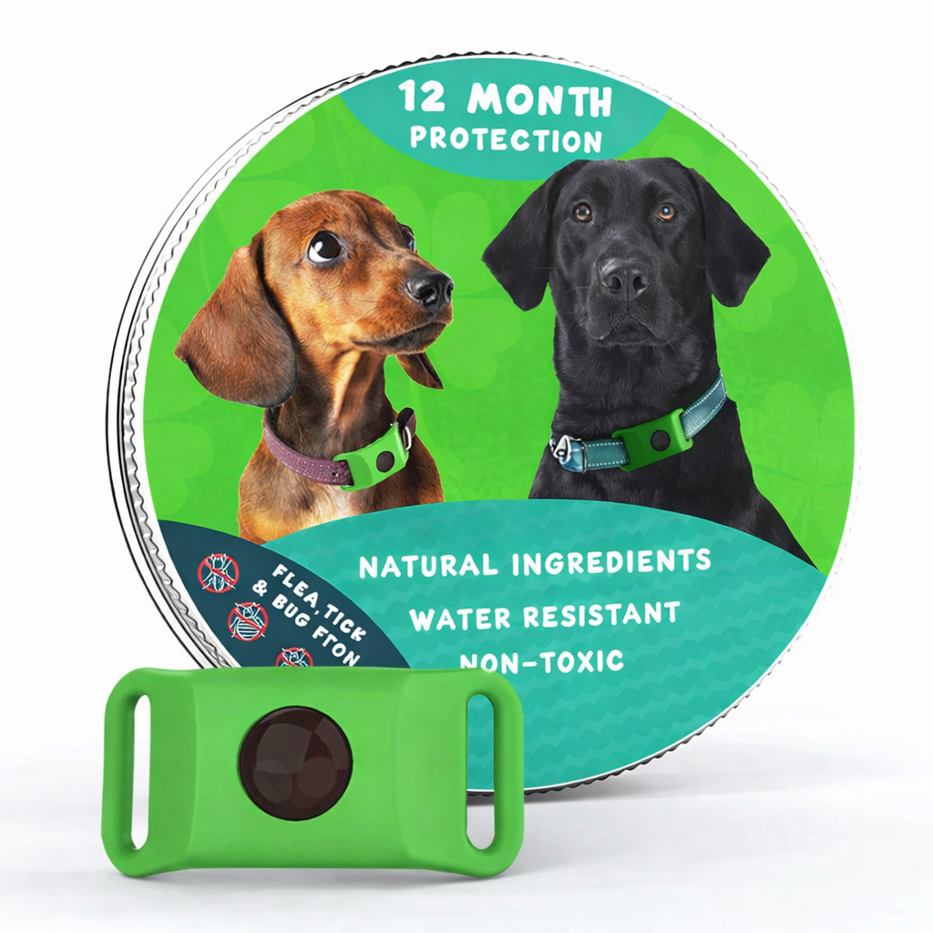 HerbaShield™ Flea & Tick Pendant - 12 Months Protection, Zero Harshness, Real Results