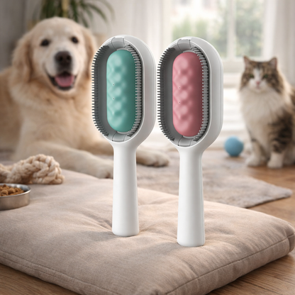 Purrvex™ 4-in-1 Pet Grooming Brush - Real Results, Less Shedding, More Shine & Happy Pets