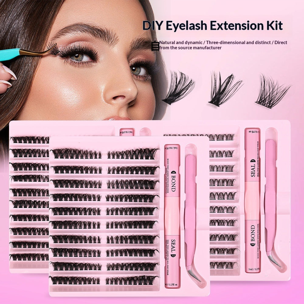 Lashéa Beauty™ DIY Eyelash Extension Kit – Salon-Quality Lashes, Zero Damage, Effortless Glam