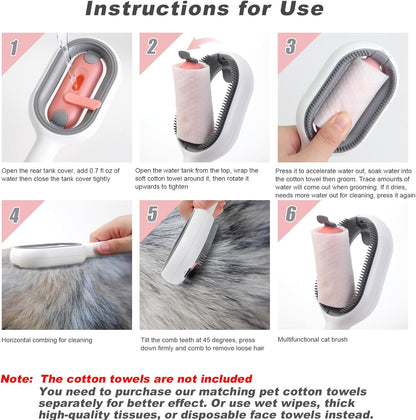 Purrvex™ 4-in-1 Pet Grooming Brush - Real Results, Less Shedding, More Shine & Happy Pets