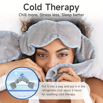 Calmivra™ Cooling Gravity Eye Mask - Deeper Sleep, Instant Calm, Just Pure Relaxation