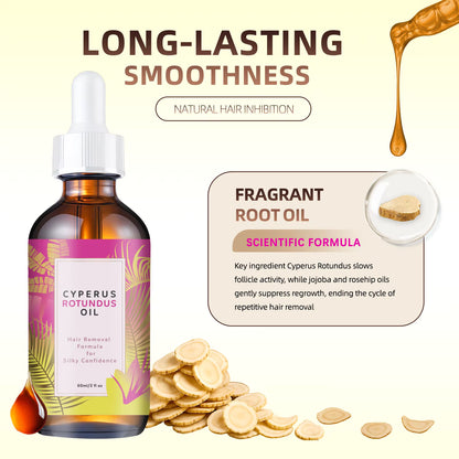 BareMuse™ Hair Removal Oil - Silky Smooth Results, No Irritation, Just Confidence