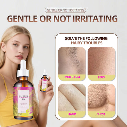 BareMuse™ Hair Removal Oil - Silky Smooth Results, No Irritation, Just Confidence